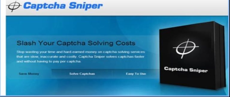 Bypass Your All Captcha Challenges with Captcha Sniper Software