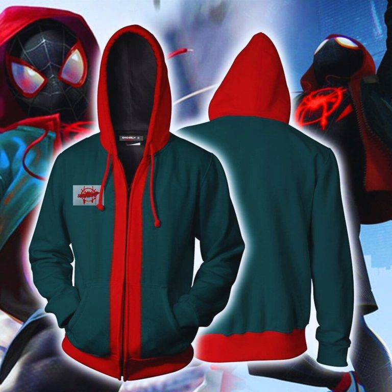 The Stylish Side of Spidey Blue Spider Hoodie Spotlight